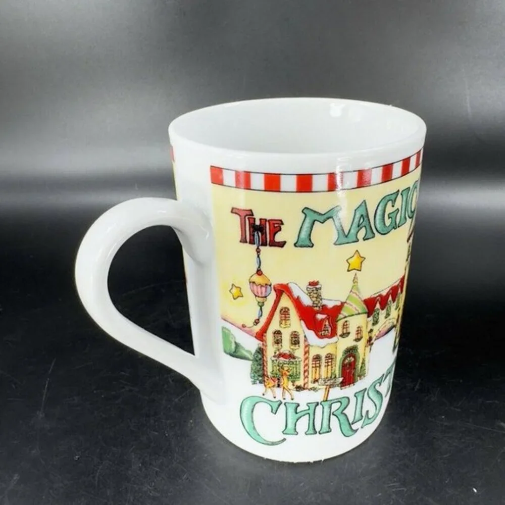 Mary Engelbreit Old World Santa‎ Mug Cup Santa Ceramic Coffee Mug Cup 2001 VTG